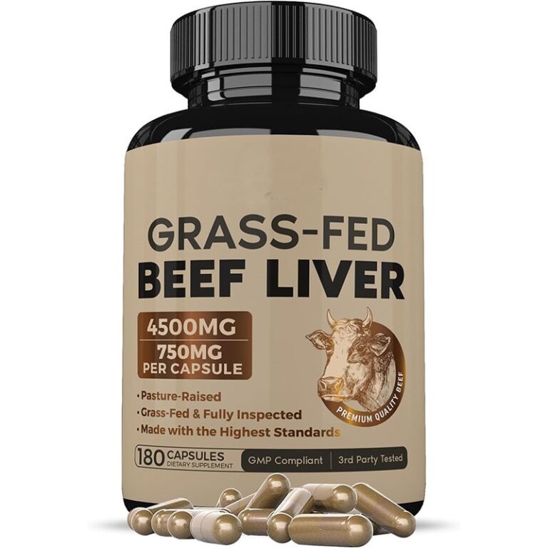 Beef liver capsule